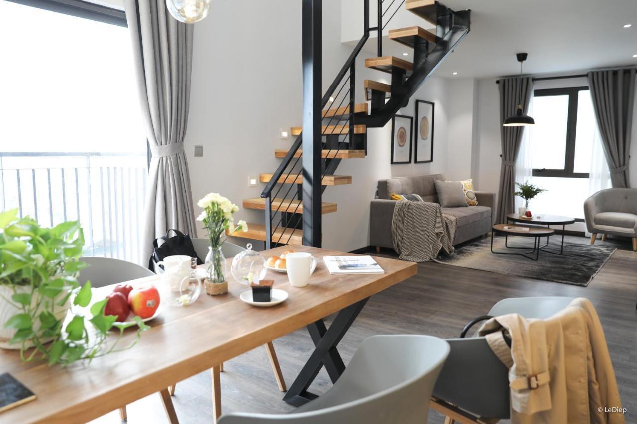 Gardenia Bich Cau Aparthotel Hanoi Eksteriør bilde